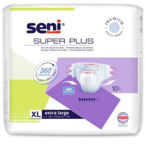 Plenky pro dospělé Super Seni Plus X-Large 10 ks